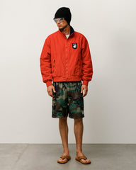 Stüssy Basic Mesh Short in Woodland Camo, relaxed-fit double-layer mesh | product-card-slider