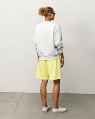 Lightweight Terry Short Unisex Regular In Yellow