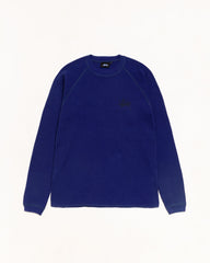 Raglan Thermal Basic Stock Unisex Long Sleeve In Ink | product-card-slider