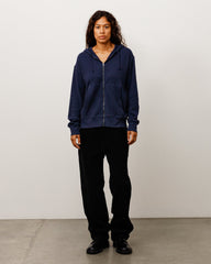 Light Weight Thermal Hood Unisex Long Sleeve In Navy