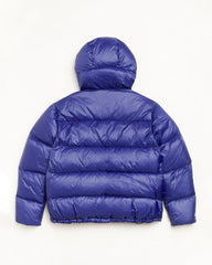 Micro Ripstop Down Parka Unisex Long Sleeve In Blue | product-card-slider