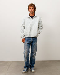 Lightweight Mock Jacket Unisex Long Sleeve In Bone | product-card-slider