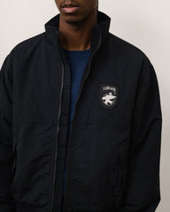 Polar Fleece Lined Jacket Unisex Long Sleeve In Black