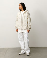 Stüssy Waxed Cotton Beach Shell unisex jacket in Stone