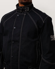 Touring Jacket Unisex Long Sleeve In Black