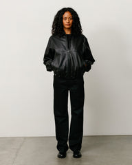 Slim Jean Denim jeans in Raw Black Contrast Stitch