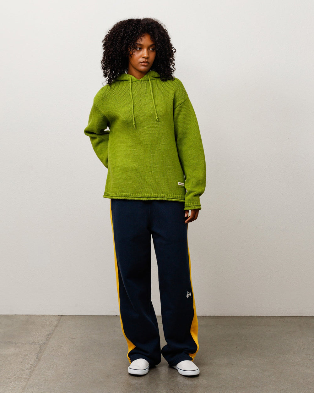 Beach Hooded Sweater Unisex Long Sleeve In Green | product-card-slider