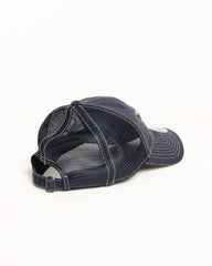 Stüssy 9TWENTY Washed Basic Trucker cap in navy