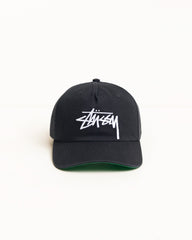 Big Stock Snapback Cap in Black | hero:main:collection:new-arrivals,shirts,tops-shirts,all,tees,outerwear,denim,knits,accessories,sunglasses,hoodies,sweats,mens-hoodies-sweatshirts,shorts,pants,bottoms,crew-sweats,zip-ups,swim,sweatpants,graphics,lazy-tees,mens-swim,womens-swim,swim,basic-9twenty,button-ups,jerseys,thermals,shorts,trunks,cargos,denim-jeans,bottoms,bags,belts,wearables,gear,footwear,button-ups,basic-tops,jerseys, | product-card-slider
