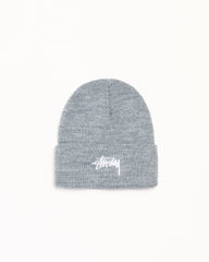 Stock Cuff Beanie in Grey Heather | hero:main:collection:new-arrivals,shirts,tops-shirts,all,tees,outerwear,denim,knits,accessories,sunglasses,hoodies,sweats,mens-hoodies-sweatshirts,shorts,pants,bottoms,crew-sweats,zip-ups,swim,sweatpants,graphics,lazy-tees,mens-swim,womens-swim,swim,basic-9twenty,button-ups,jerseys,thermals,shorts,trunks,cargos,denim-jeans,bottoms,bags,belts,wearables,gear,footwear,button-ups,basic-tops,jerseys, | product-card-slider