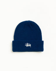 Basic Stüssy Cuff Beanie in Blueberry | hero:main:collection:new-arrivals,shirts,tops-shirts,all,tees,outerwear,denim,knits,accessories,sunglasses,hoodies,sweats,mens-hoodies-sweatshirts,shorts,pants,bottoms,crew-sweats,zip-ups,swim,sweatpants,graphics,lazy-tees,mens-swim,womens-swim,swim,basic-9twenty,button-ups,jerseys,thermals,shorts,trunks,cargos,denim-jeans,bottoms,bags,belts,wearables,gear,footwear,button-ups,basic-tops,jerseys, | product-card-slider
