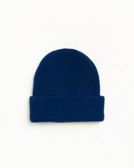 Basic Stüssy Cuff Beanie unisex in Blueberry, ribbed knit cuff | product-card-slider
