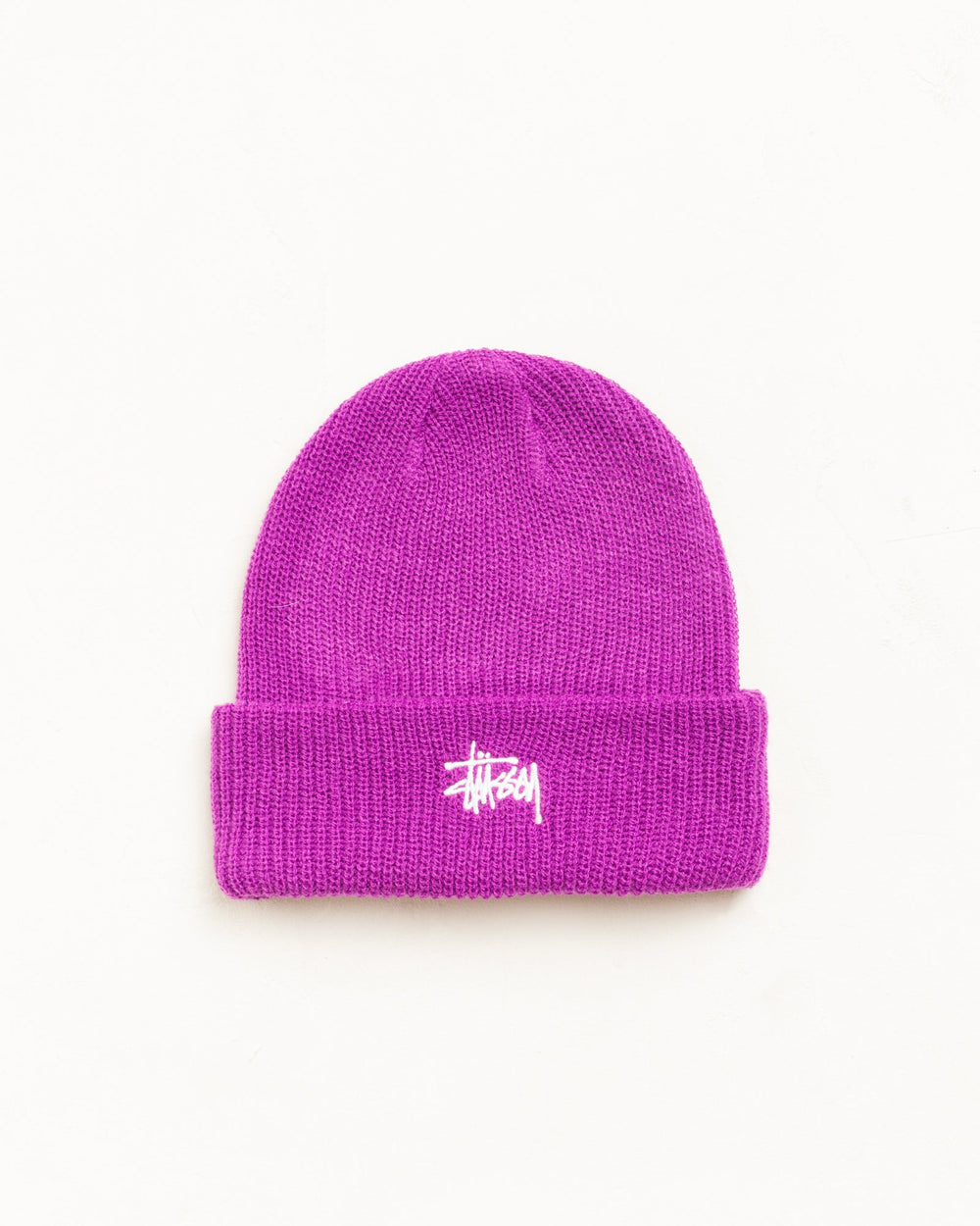 Basic Stüssy Cuff Beanie in Violet | hero:main:collection:new-arrivals,shirts,tops-shirts,all,tees,outerwear,denim,knits,accessories,sunglasses,hoodies,sweats,mens-hoodies-sweatshirts,shorts,pants,bottoms,crew-sweats,zip-ups,swim,sweatpants,graphics,lazy-tees,mens-swim,womens-swim,swim,basic-9twenty,button-ups,jerseys,thermals,shorts,trunks,cargos,denim-jeans,bottoms,bags,belts,wearables,gear,footwear,button-ups,basic-tops,jerseys, | product-card-slider