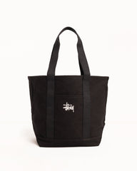 Canvas Market Tote Accessories in Black | hero:main:collection:bags,new-arrivals,shirts,tops-shirts,all,tees,outerwear,denim,knits,accessories,sunglasses,hoodies,sweats,mens-hoodies-sweatshirts,shorts,pants,bottoms,crew-sweats,zip-ups,swim,sweatpants, | product-card-slider