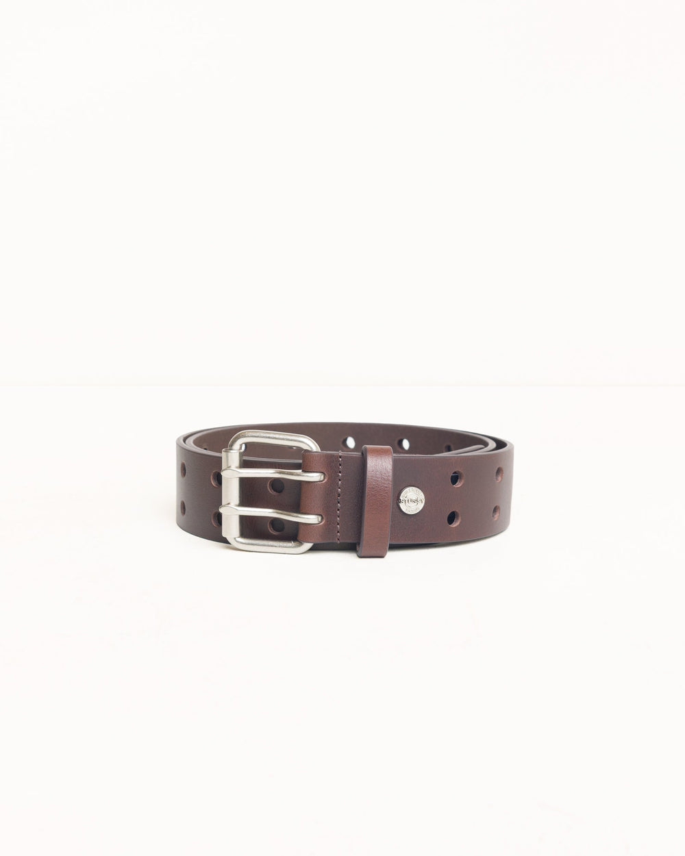 Leather Punch Out Belt Unisex In Brown | hero:main:collection:graphics,lazy-tees,mens-swim,womens-swim,swim,basic-9twenty,button-ups,jerseys,thermals,shorts,trunks,cargos,denim-jeans,bottoms,bags,belts,wearables,gear,footwear,new-arrivals,shirts,tops-shirts,all,tees,outerwear,denim,knits,accessories,sunglasses,hoodies,sweats,mens-hoodies-sweatshirts,shorts,pants,bottoms,crew-sweats,zip-ups,swim,sweatpants, | product-card-slider