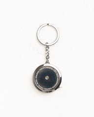 Stüssy Measuring Tape Keychain in Black, stainless steel | product-card-slider