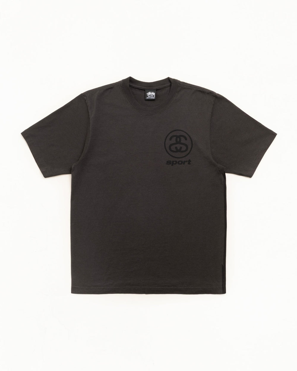 Link Sport Pig. Dyed Tee Unisex Short Sleeve In Faded Black | product-card-slider