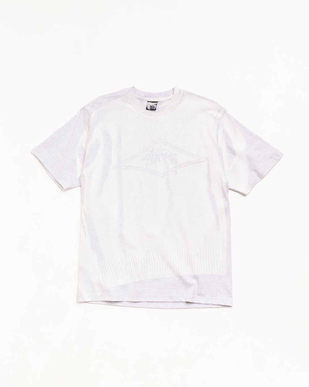 Sweater Tee Unisex Short Sleeve In Ash Heather | hero:main:collection:new-arrivals,shirts,tops-shirts,all,tees,outerwear,denim,knits,accessories,sunglasses,hoodies,sweats,mens-hoodies-sweatshirts,shorts,pants,bottoms,crew-sweats,zip-ups,swim,sweatpants,graphics,lazy-tees,mens-swim,womens-swim,swim,basic-9twenty,button-ups,jerseys,thermals,shorts,trunks,cargos,denim-jeans,bottoms,bags,belts,wearables,gear,footwear,button-ups,basic-tops,jerseys, | product-card-slider