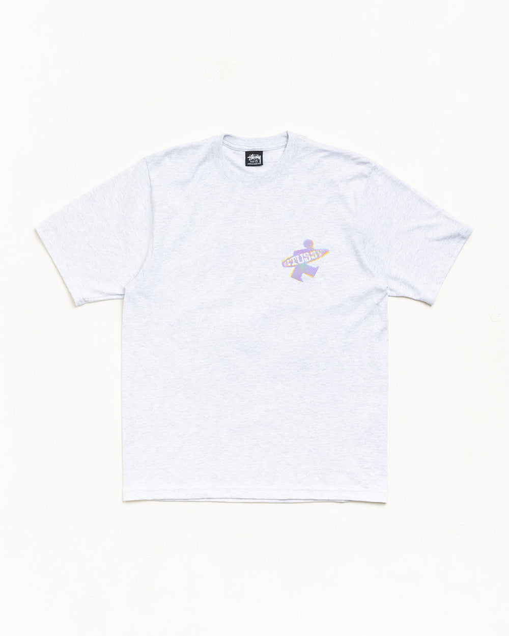 Dot Surf Tee Unisex Short Sleeve In Ash Heather | product-card-slider