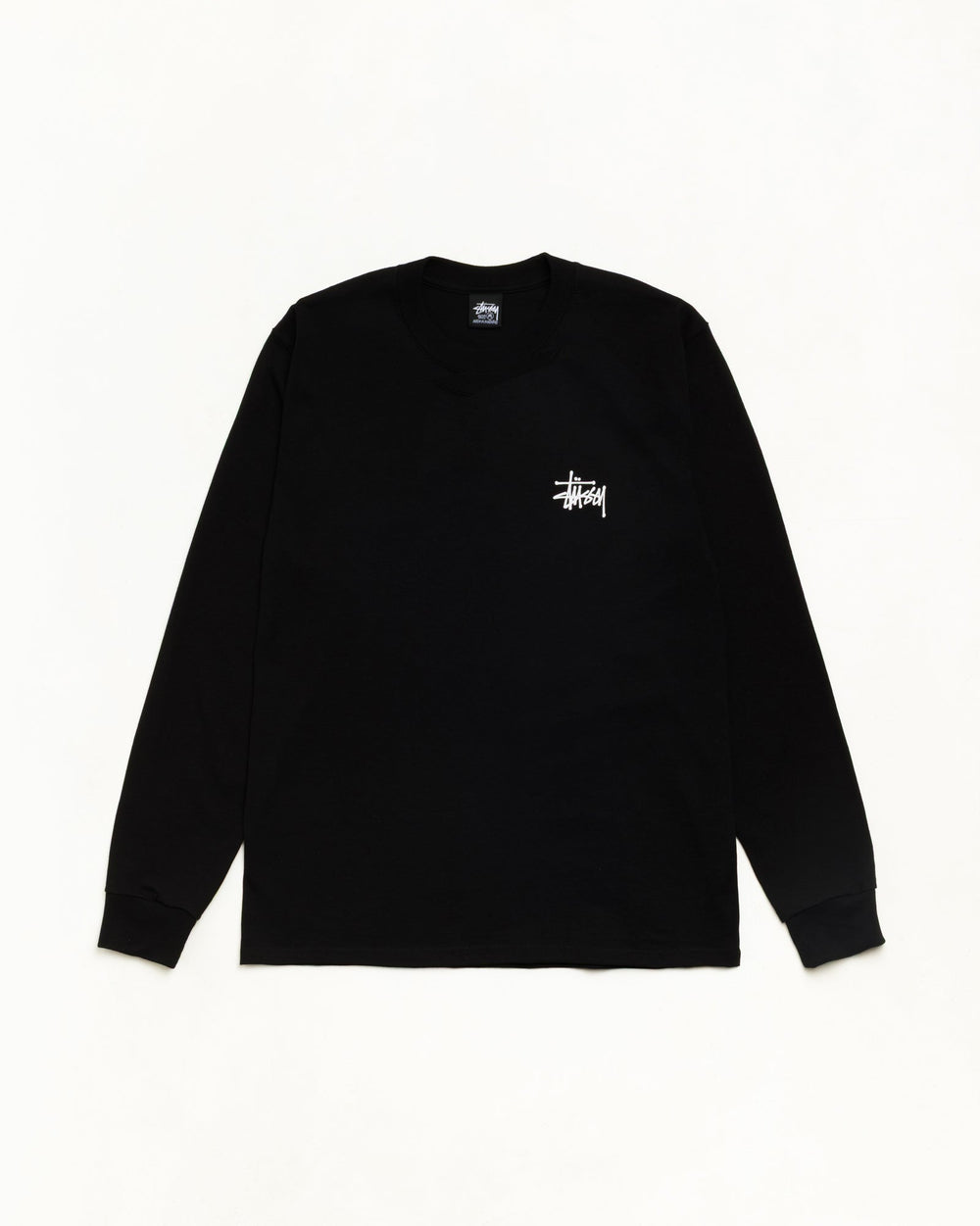 Basic Stüssy LS Tee Tee in Black | product-card-slider