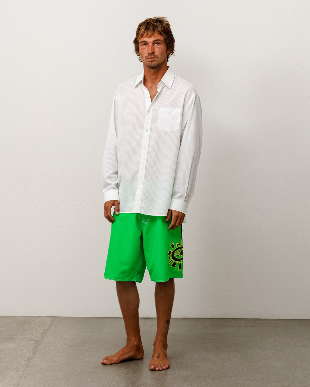 Always x Stüssy Board Short Men's Regular in Green | product-card-slider