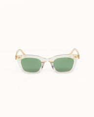 Ace Sunglasses Accessories In Bone / Green Lens | hero:main:collection:new-arrivals,shirts,tops-shirts,all,tees,outerwear,denim,knits,accessories,sunglasses,hoodies,sweats,mens-hoodies-sweatshirts,shorts,pants,bottoms | product-card-slider
