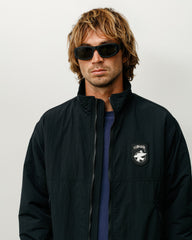 Landon Sunglasses Accessories In Matte Black/green Lens