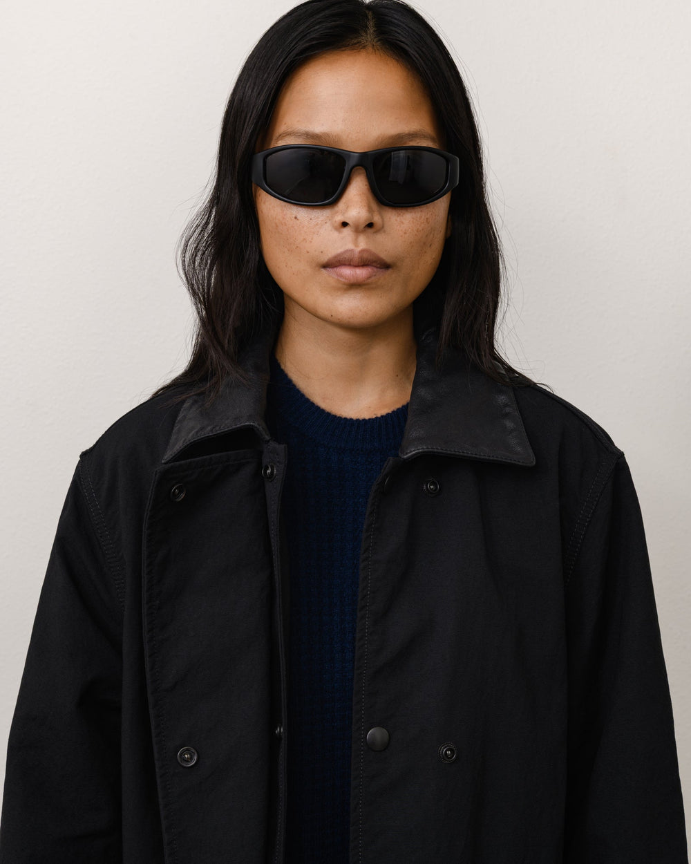 Leslie Sunglasses Unisex In Matte Black/black | product-card-slider