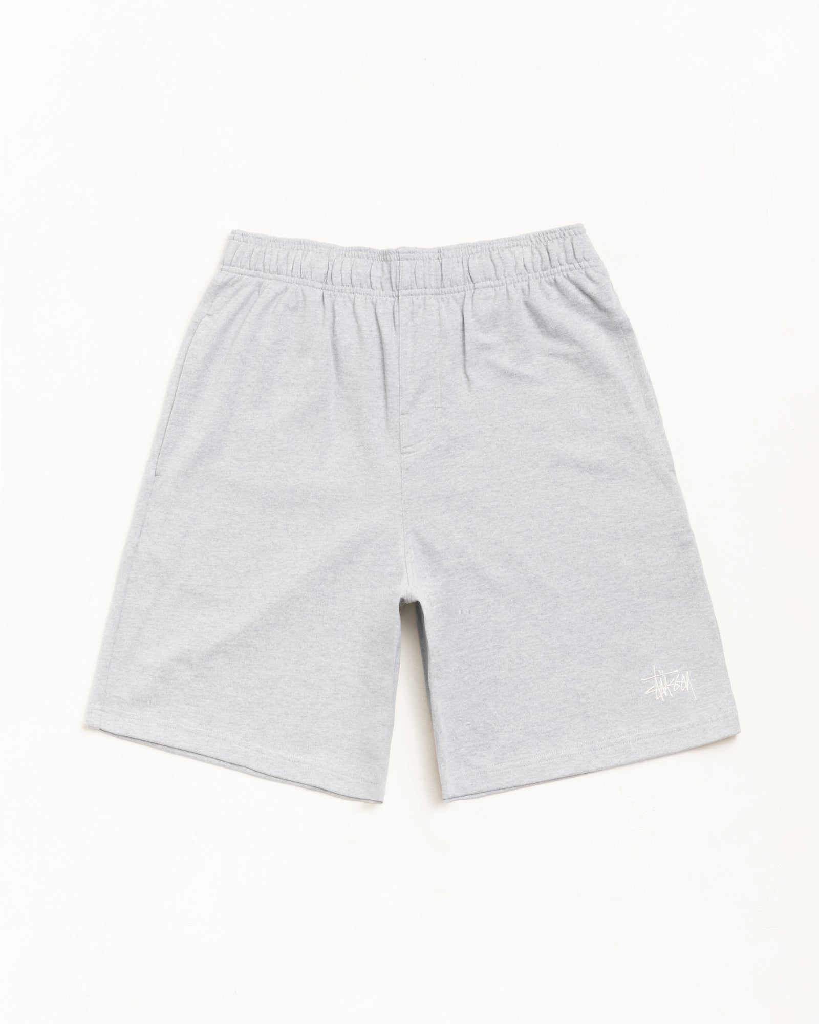 Jersey Short Mens Regular In Grey Heather | hero:main:collection:trunks,bottoms,cargos,denim-jeans,new-arrivals,new-test,spring-summer-collection,shirts,tops-shirts,all,tees,outerwear,denim,knits,accessories,sunglasses,hoodies,sweats,mens-hoodies-sweatshirts,shorts,pants,bottoms | product-card-slider