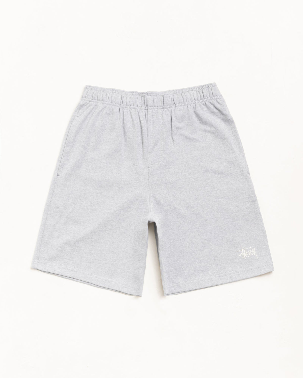 Jersey Short Mens Regular In Grey Heather | hero:main:collection:trunks,bottoms,cargos,denim-jeans,new-arrivals,new-test,spring-summer-collection,shirts,tops-shirts,all,tees,outerwear,denim,knits,accessories,sunglasses,hoodies,sweats,mens-hoodies-sweatshirts,shorts,pants,bottoms | product-card-slider