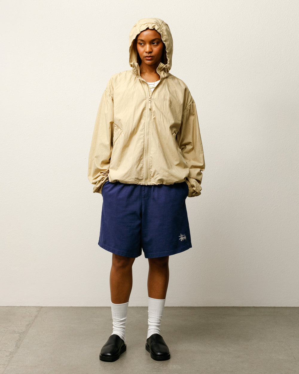 Jersey Short Mens Regular In Navy | product-card-slider