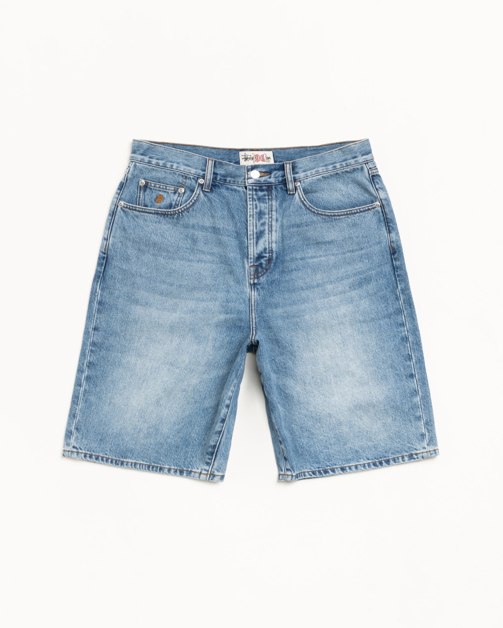 Big Ol Short Denim Mens Regular In Indigo Stone Wash | hero:main:collection:new-arrivals,shirts,tops-shirts,all,tees,outerwear,denim,knits,accessories,sunglasses,hoodies,sweats,mens-hoodies-sweatshirts,shorts,pants,bottoms,crew-sweats,zip-ups,swim,sweatpants,graphics,lazy-tees,swim,basic-9twenty,button-ups,shorts,cargos,denim-jeans,bottoms,bags,belts,wearables,gear,footwear,button-ups,basic-tops,jerseys,big-ol,classics,slim,jackets, | product-card-slider