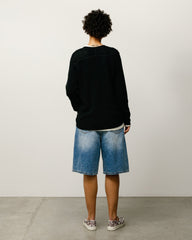 Big Ol Short Denim Mens Regular In Indigo Stone Wash