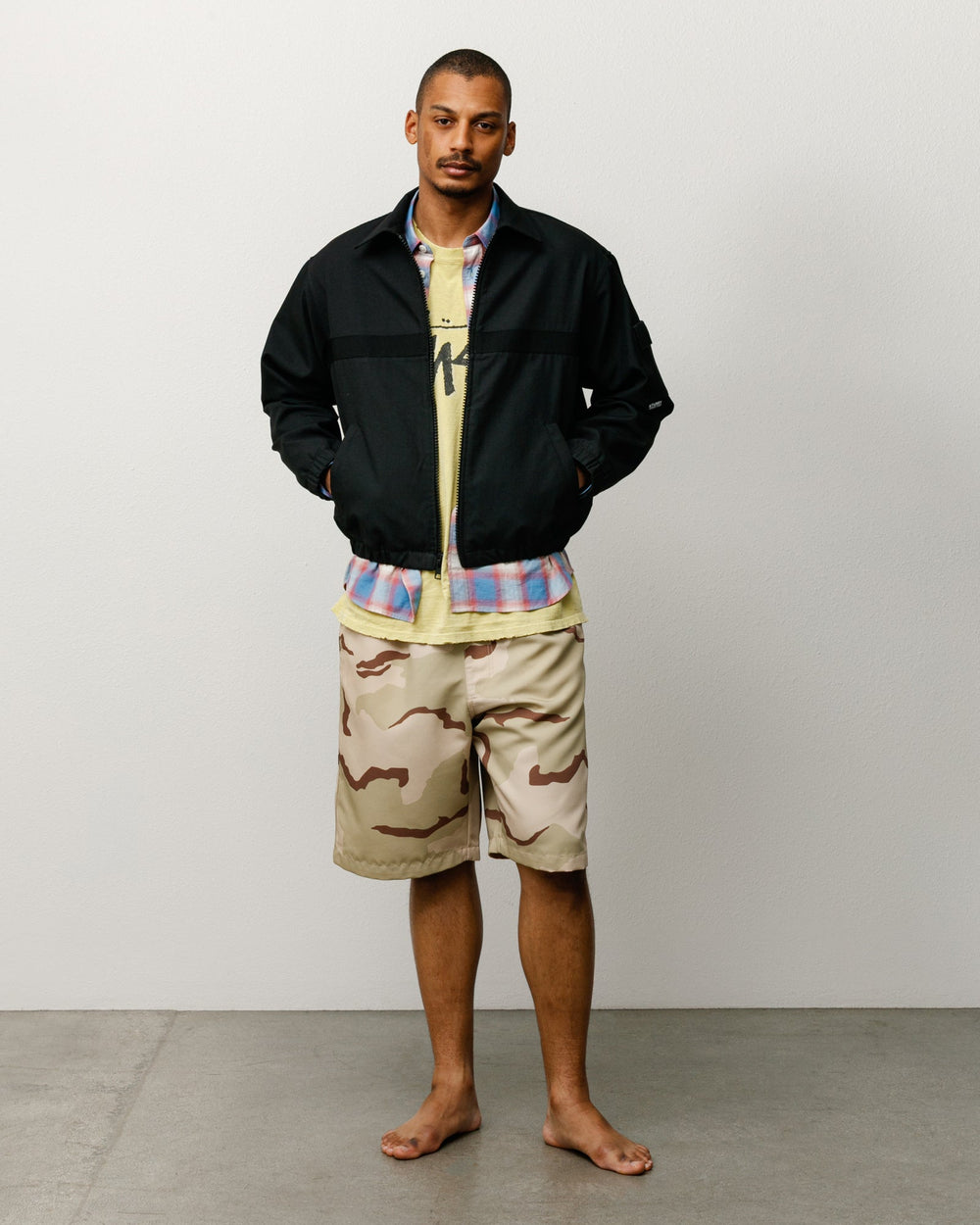 Baggy Beach Short Unisex Regular In Sand Camo | product-card-slider