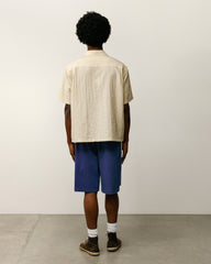 Stripe Jersey Short Mens Regular In Blue