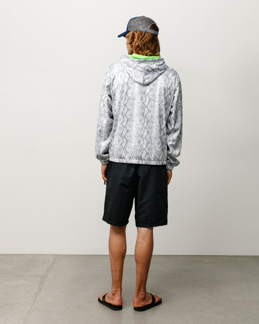 Transit Short Shorts in Black, unisex classic fit CORDURA nylon-cotton with elastic waist