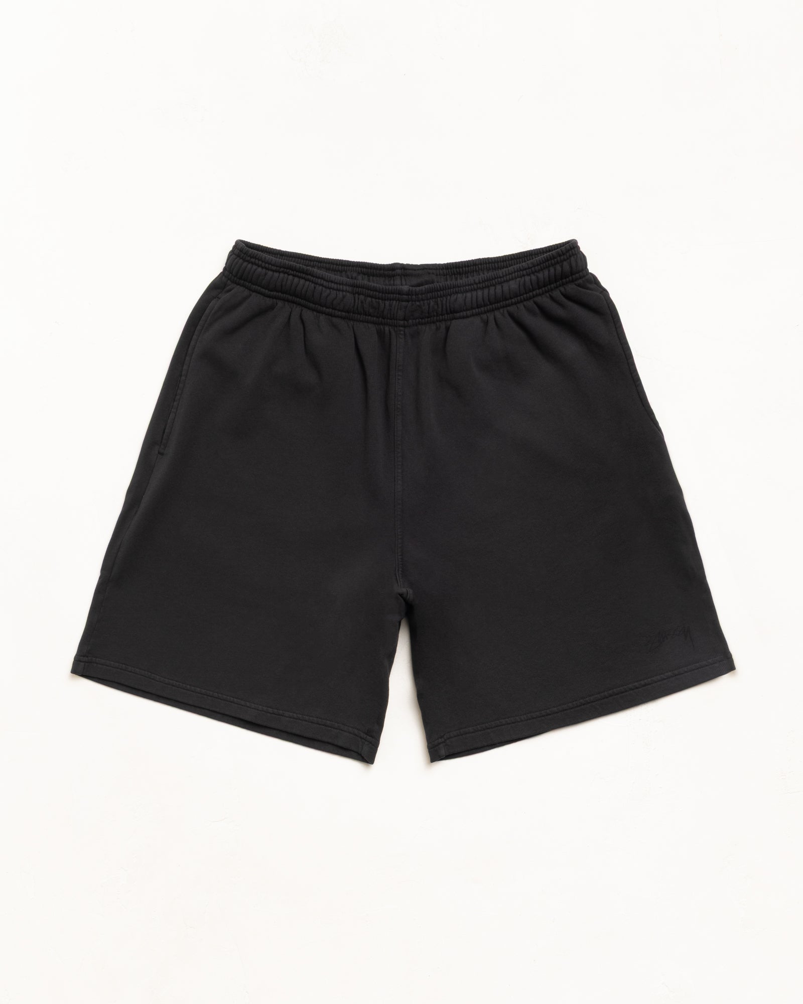 Lightweight Terry Short Unisex Regular In Black | hero:main:collection:trunks,bottoms,cargos,denim-jeans,new-arrivals,shirts,tops-shirts,all,tees,outerwear,denim,knits,accessories,sunglasses,hoodies,sweats,mens-hoodies-sweatshirts,shorts,pants,bottoms,crew-sweats,zip-ups,swim,sweatpants, | product-card-slider