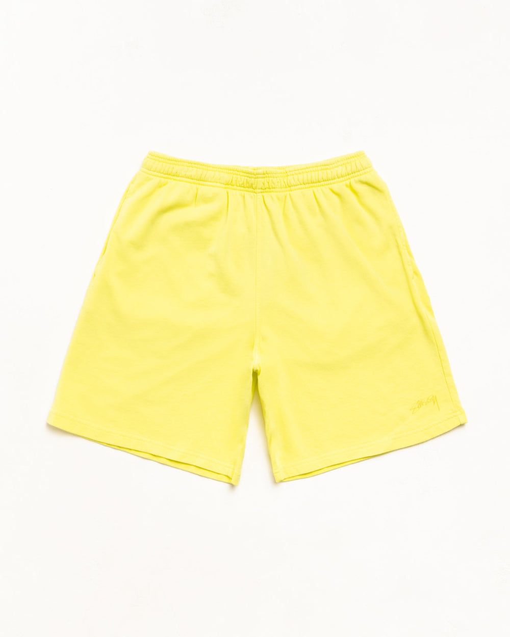 Lightweight Terry Short Unisex Regular In Yellow | hero:main:collection:trunks,bottoms,cargos,denim-jeans,new-arrivals,shirts,tops-shirts,all,tees,outerwear,denim,knits,accessories,sunglasses,hoodies,sweats,mens-hoodies-sweatshirts,shorts,pants,bottoms,crew-sweats,zip-ups,swim,sweatpants, | product-card-slider