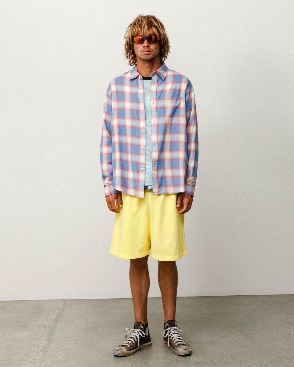 Lightweight Terry Short Unisex Regular In Yellow