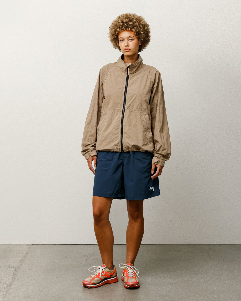 Water Short Stock Mens Regular In Navy