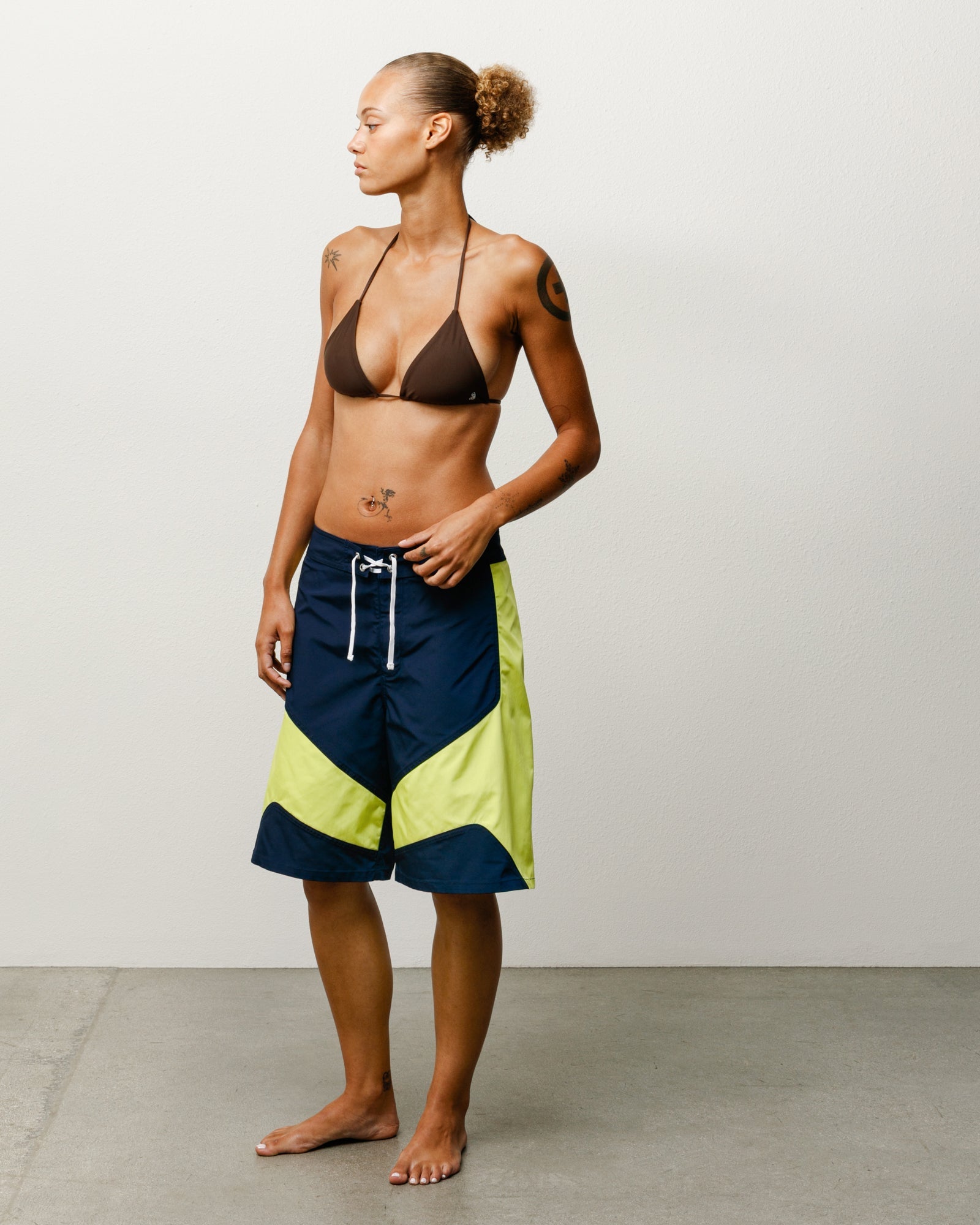Triangle Bikini Top Womens Regular In Brown | product-card-slider