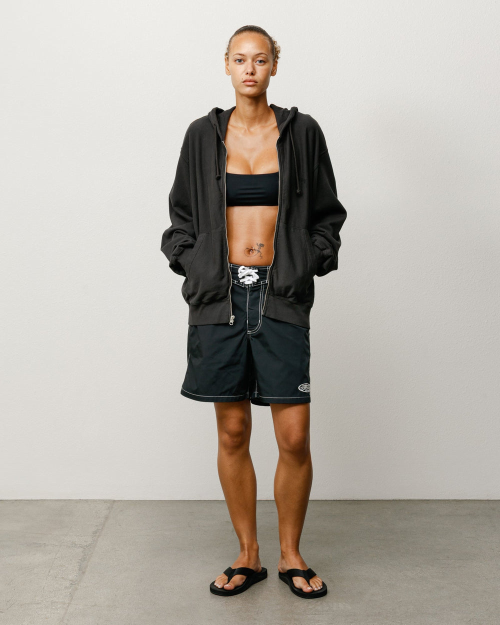 Coastal Board Short in Black
