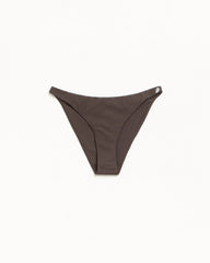 Bikini Bottom Swim in the color Brown featuring a rubberized Stüssy swirly S logo | hero:main:collection:graphics,lazy-tees,mens-swim,womens-swim,swim,basic-9twenty,button-ups,jerseys,thermals,shorts,trunks,cargos,denim-jeans,bottoms,bags,belts,wearables,gear,footwear,swim,new-arrivals,shirts,tops-shirts,all,tees,outerwear,denim,knits,accessories,sunglasses,hoodies,sweats,mens-hoodies-sweatshirts,shorts,pants,bottoms,spring-26-collection | product-card-slider