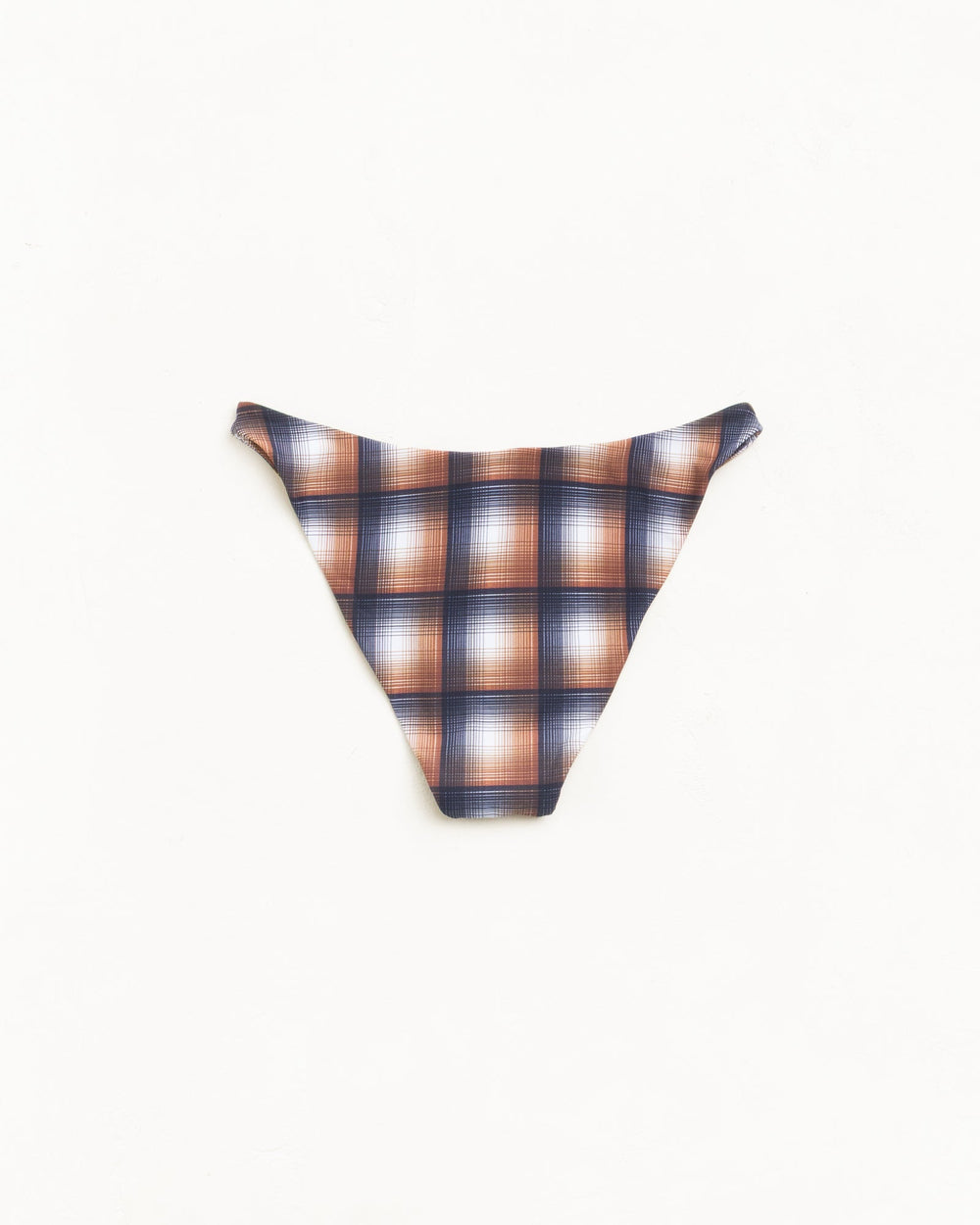 Bikini Bottom 2 Womens In Brown Plaid