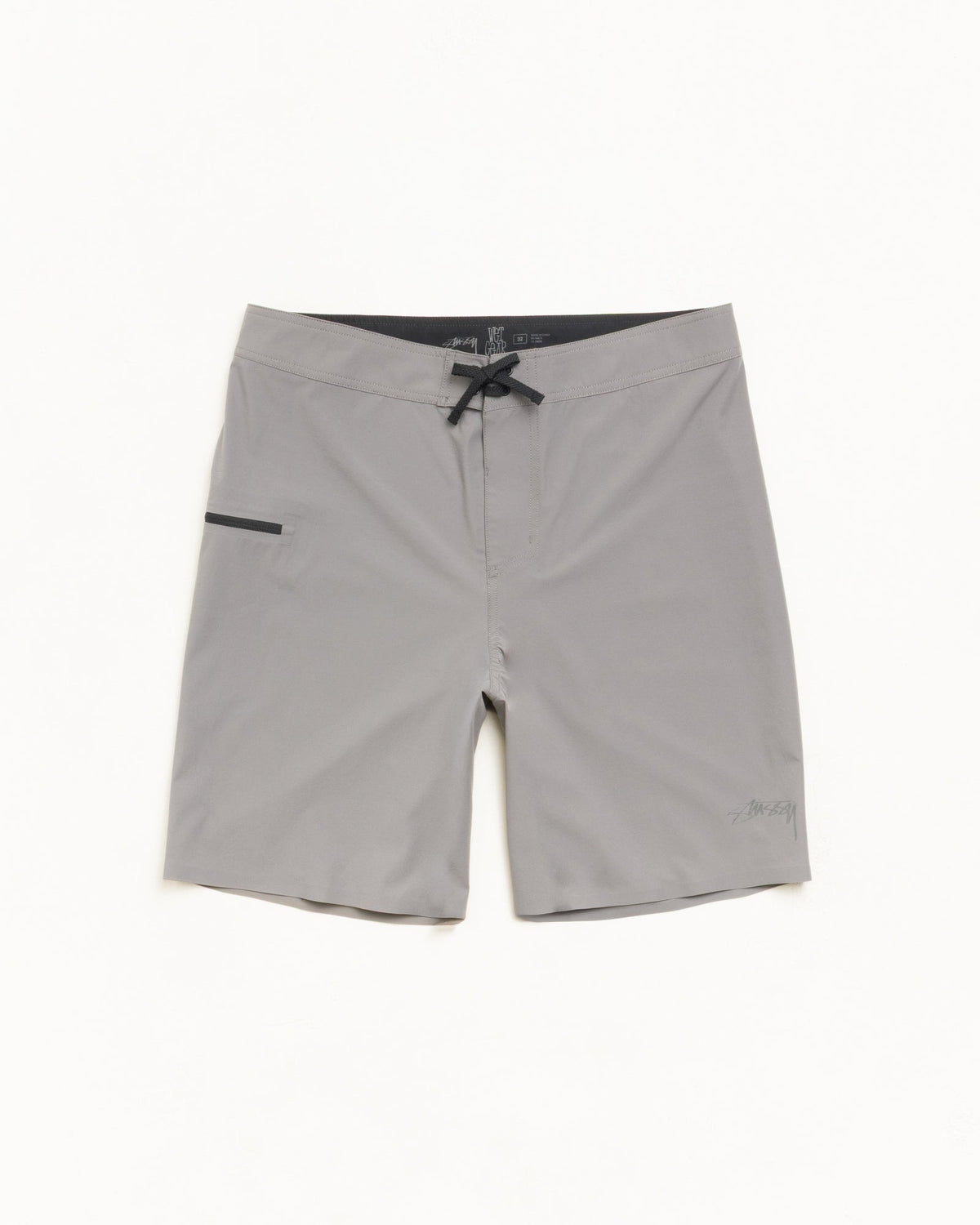 Peak Board Short Shorts in the color Grey | hero:main:collection:new-arrivals,shirts,tops-shirts,all,tees,outerwear,denim,knits,accessories,sunglasses,hoodies,sweats,mens-hoodies-sweatshirts,shorts,pants,bottoms,crew-sweats,zip-ups,swim,sweatpants,graphics,lazy-tees,mens-swim,womens-swim,swim,basic-9twenty,button-ups,jerseys,thermals,shorts,trunks,cargos,denim-jeans,bottoms,bags,belts,wearables,gear,footwear,button-ups,basic-tops,jerseys, | product-card-slider