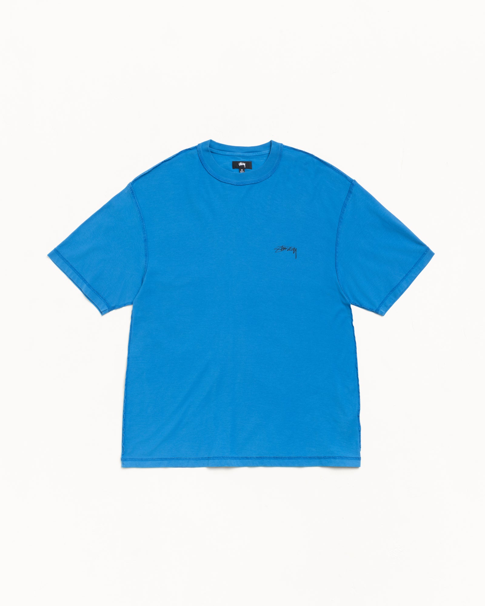 Lazy Ss Tee Mens Short Sleeve In Sport Blue | hero:main:collection:button-ups,basic-tops,jerseys,new-arrivals,shirts,tops-shirts,all,tees,outerwear,denim,knits,accessories,sunglasses,hoodies,sweats,mens-hoodies-sweatshirts,shorts,pants,bottoms | product-card-slider