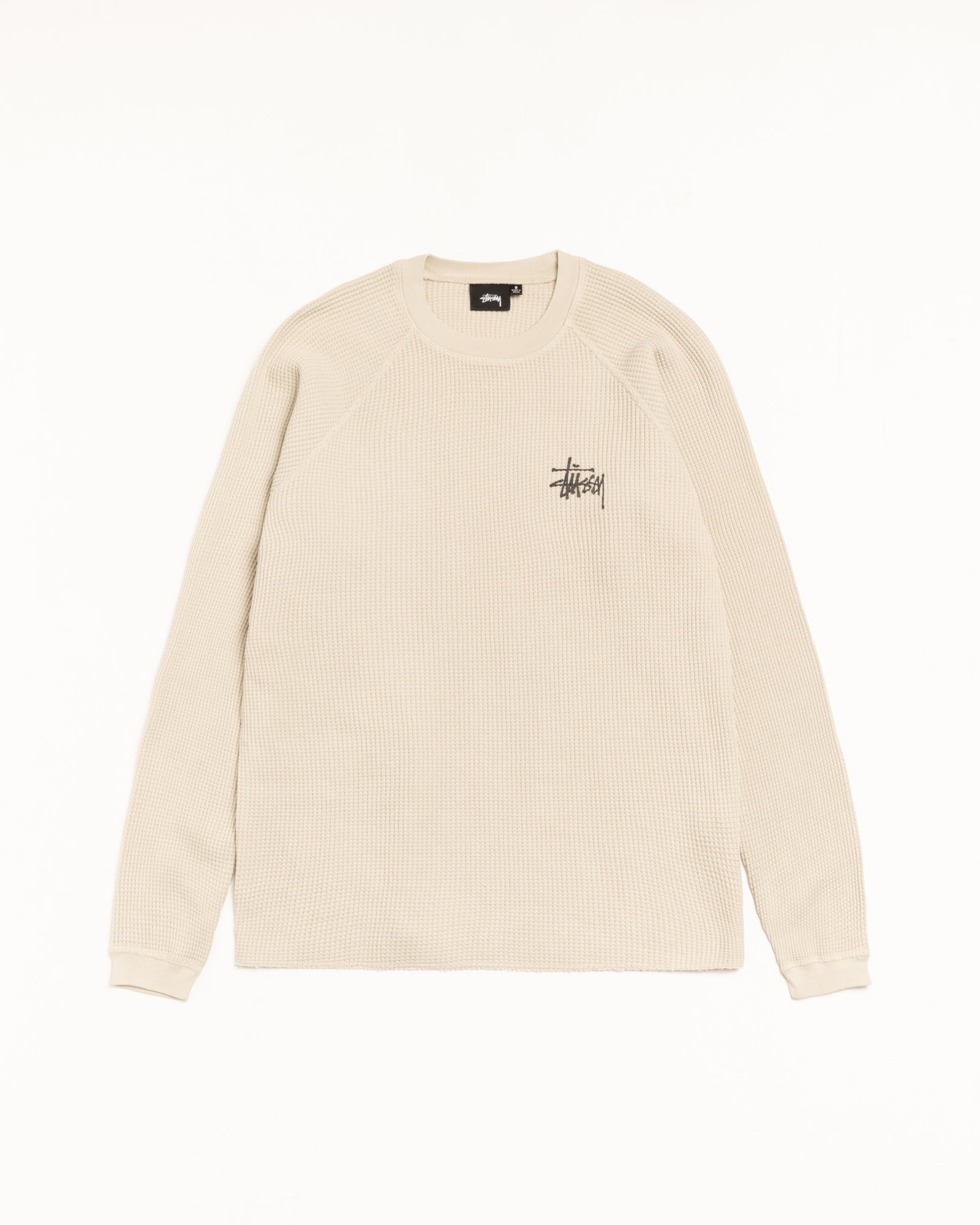 Basic Stüssy Thermal Knit in the color Bone | product-card-slider