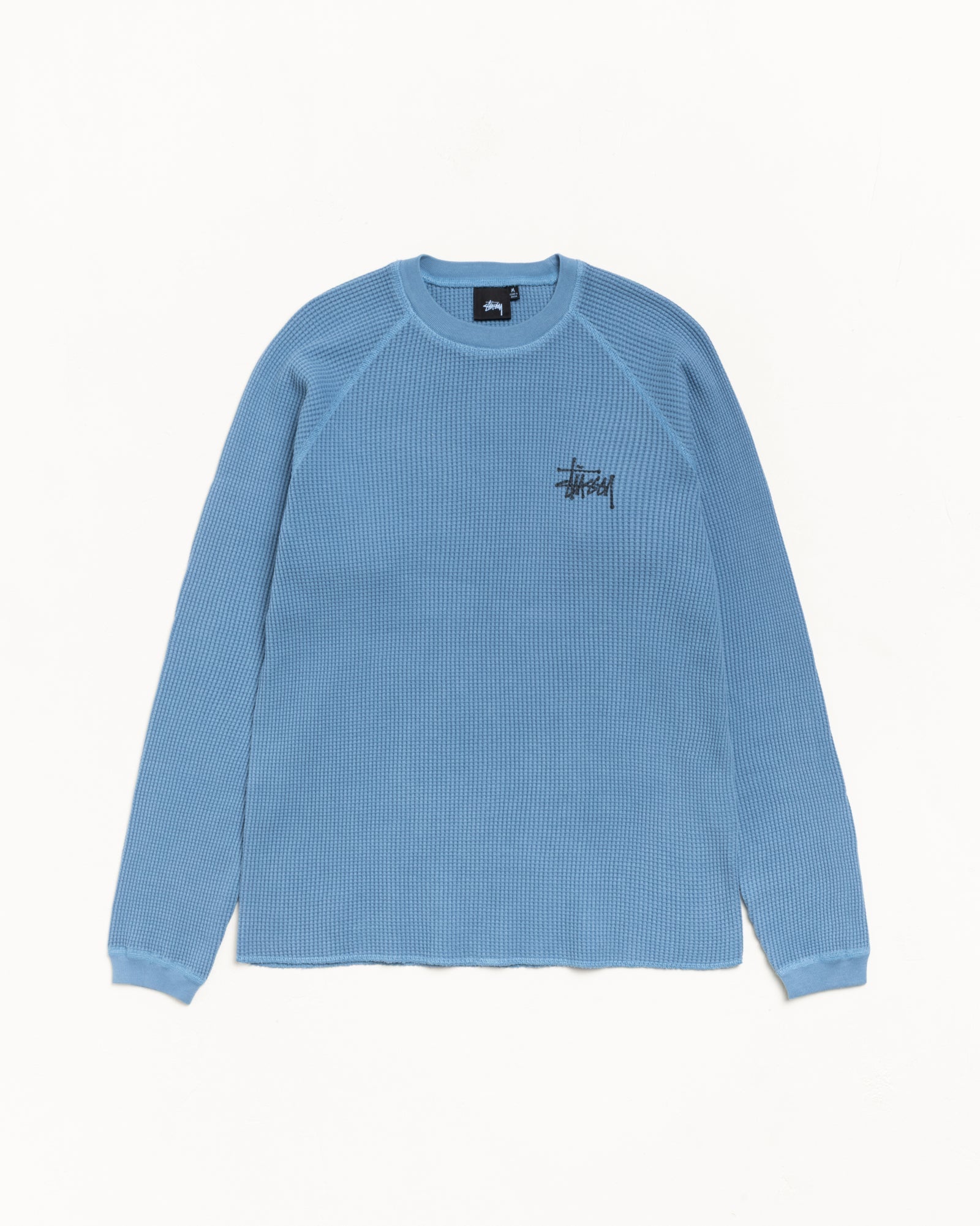 Basic Stüssy Thermal Knit in Dust Blue | product-card-slider