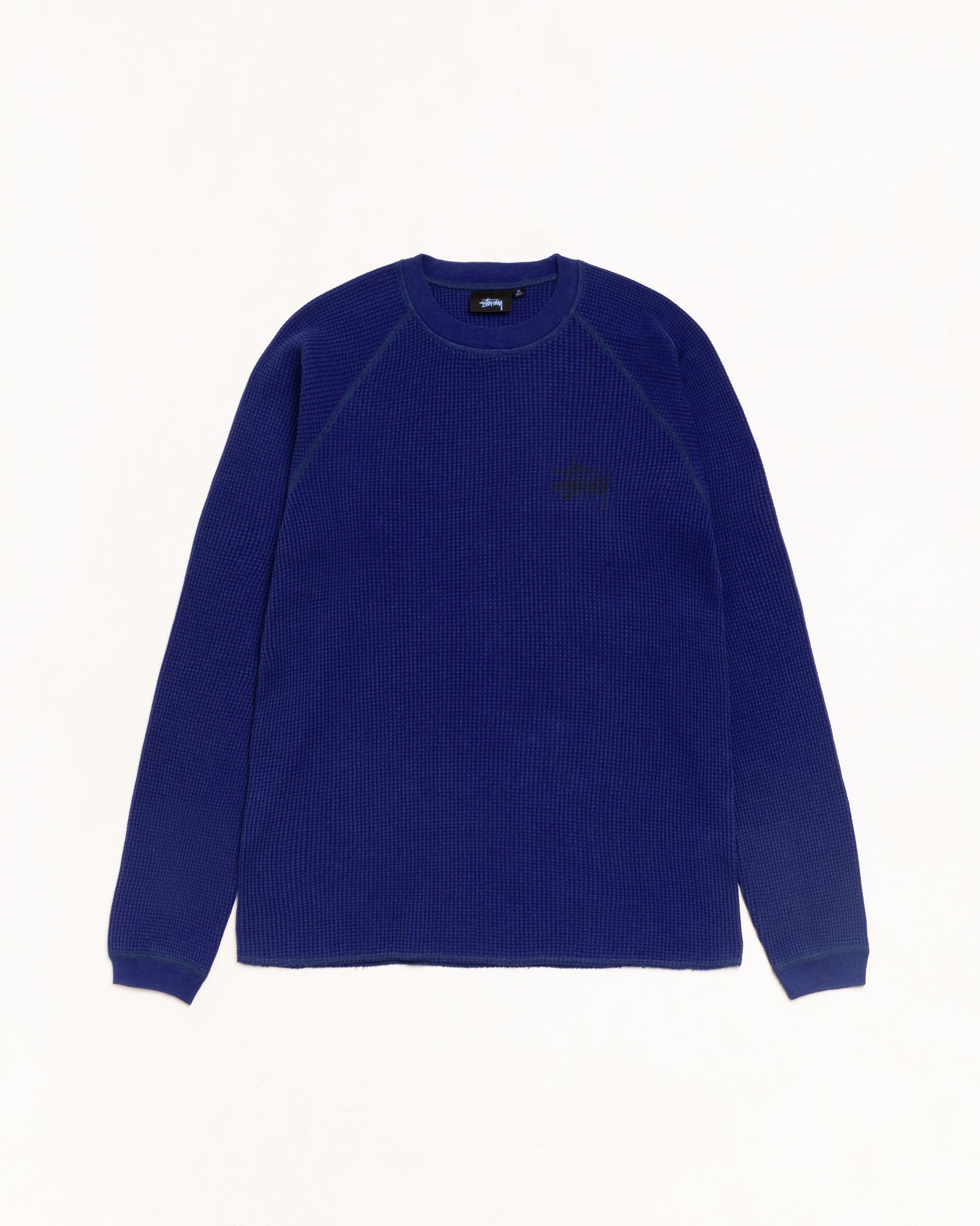 Raglan Thermal Basic Stock Unisex Long Sleeve In Ink | product-card-slider