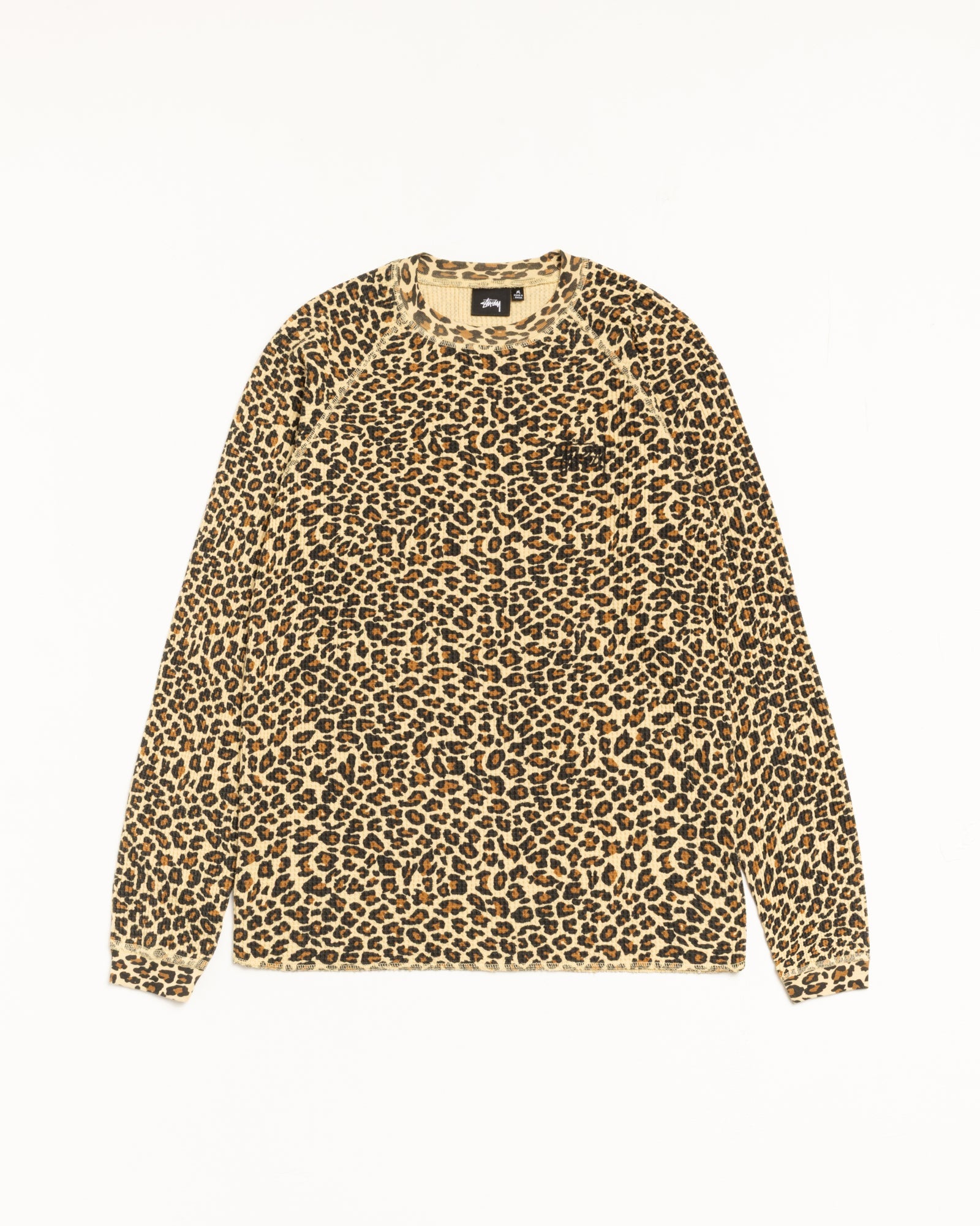 Basic Stüssy Thermal Long Sleeve in Leopard | product-card-slider